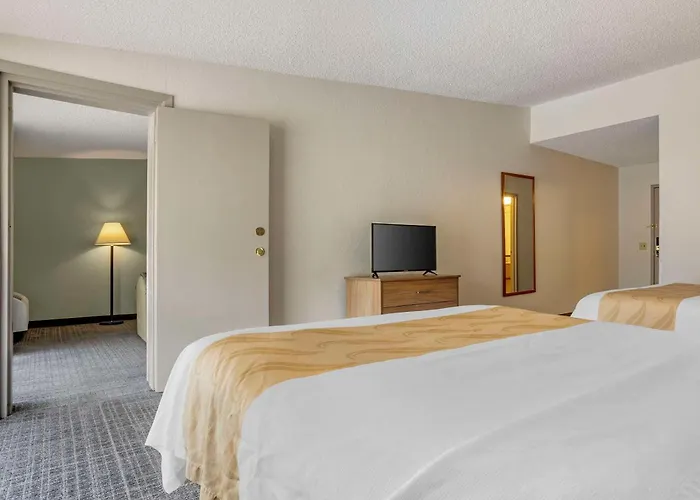 Suite met een Queen Size Bed